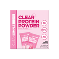 Clear Protein Powder: Pink Burst (8 Single Serving Stick Packs)