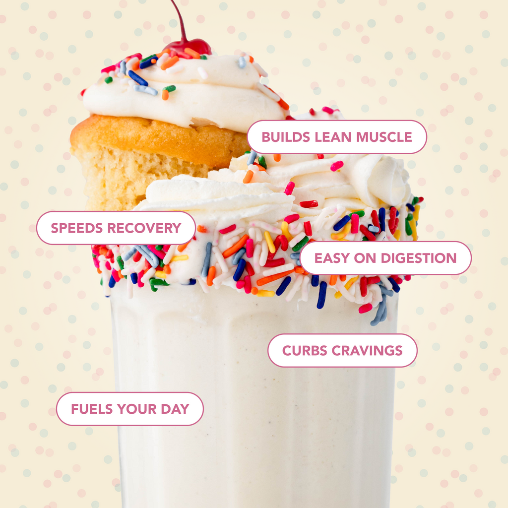 Protein Powder: Cake Batter (10 Serving Bag)