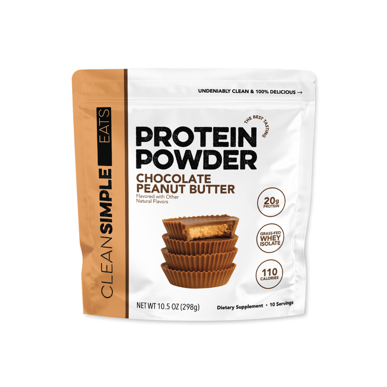 Protein Powder: Chocolate Peanut Butter (10 Serving Bag)