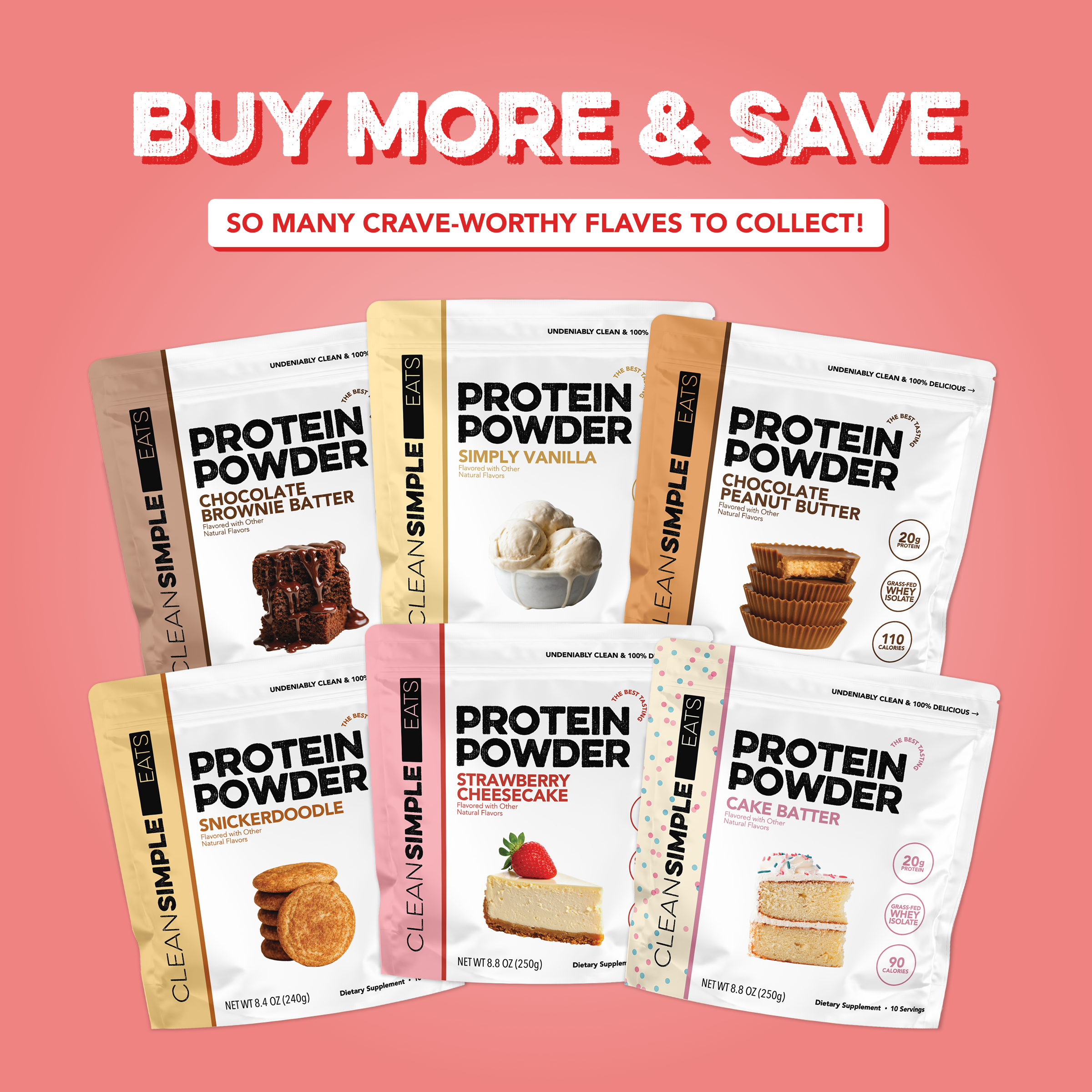 Protein Powder: White Chocolate Peppermint (10 Serving Bag)
