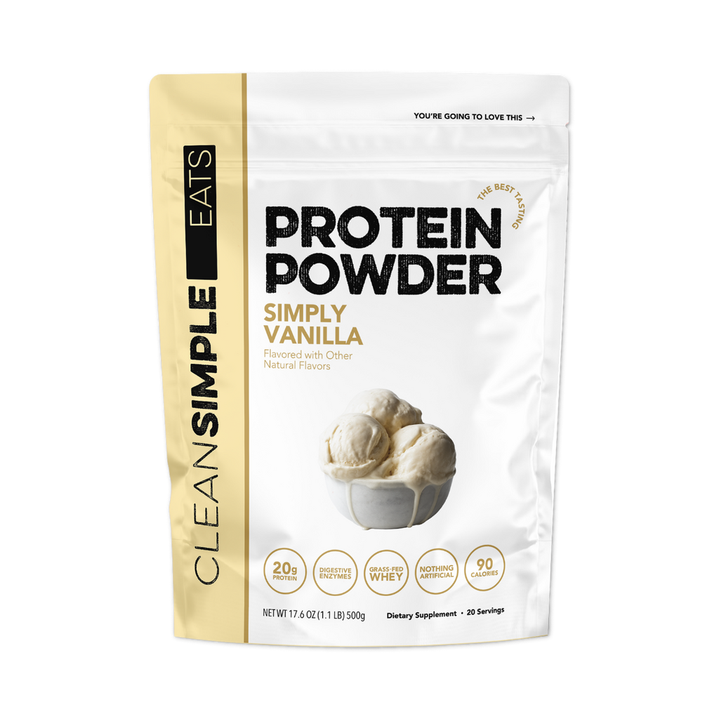 Protein Powder: Simply Vanilla (20 Serving Bag)