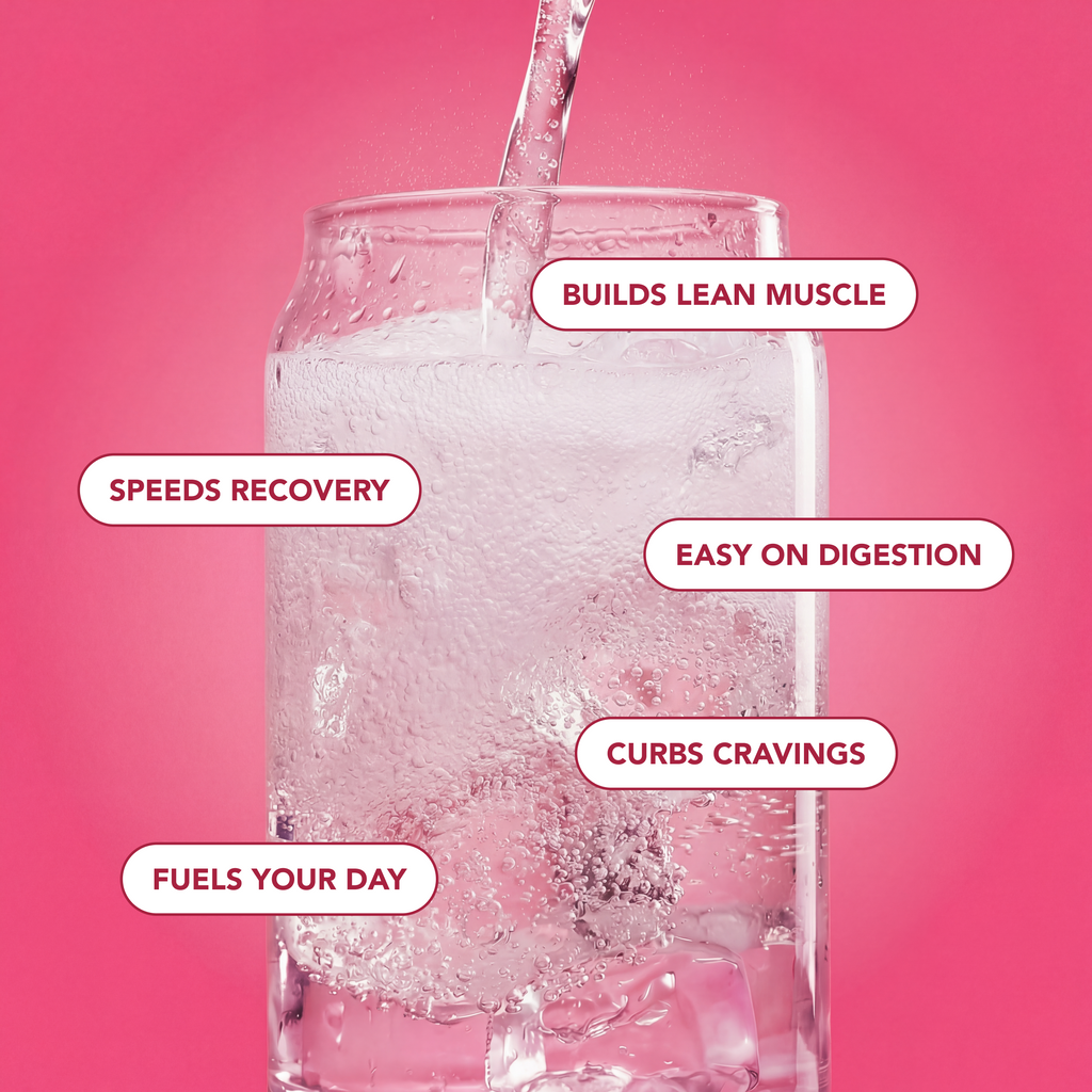 Clear Protein Soda: Cherry Lime  (16 Oz. | 4 Pack)