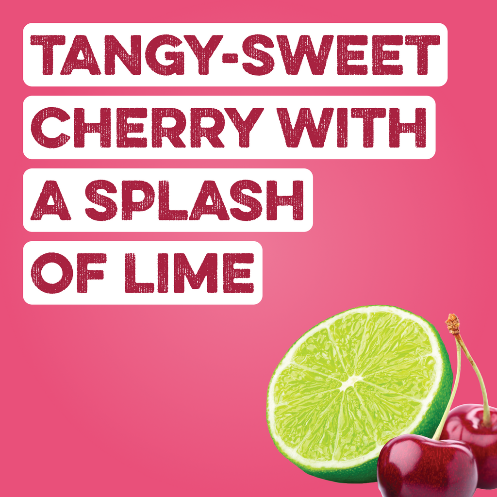 Clear Protein Soda: Cherry Lime  (16 Oz. | 4 Pack)