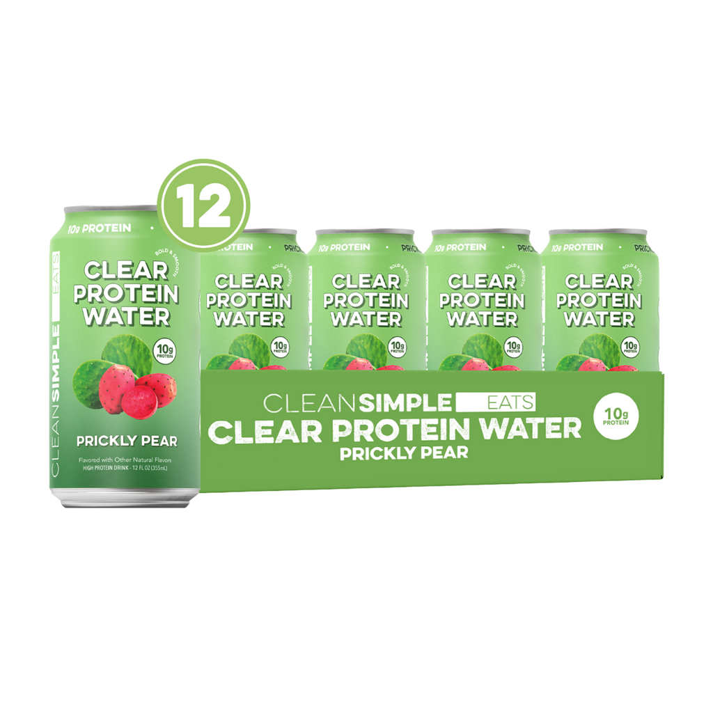 Clear Protein Water: Prickly Pear (12 Oz. | 12 Pack)