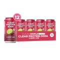Clear Protein Soda: Cherry Lime (12 Oz. | 12 Pack)