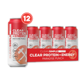 Clear Protein + Energy: Paradise Punch (12 Pack)