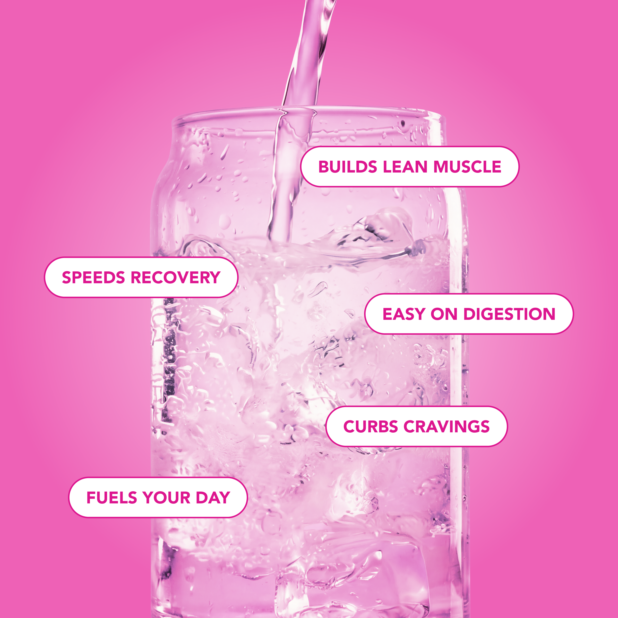 Clear Protein Water: Dragon Fruit (12 Oz. | 12 Pack)