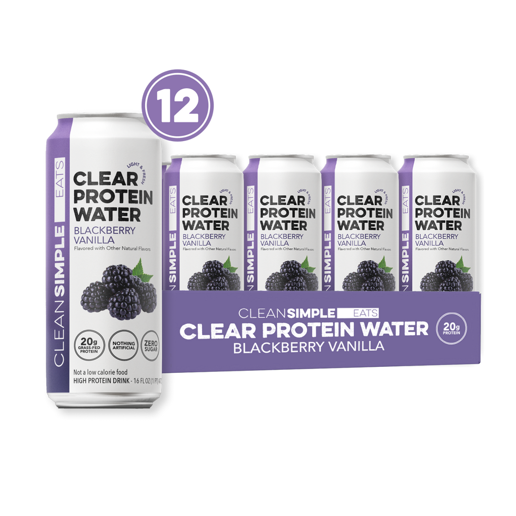 Clear Protein Water: Blackberry Vanilla (16 Oz. | 12 Pack)