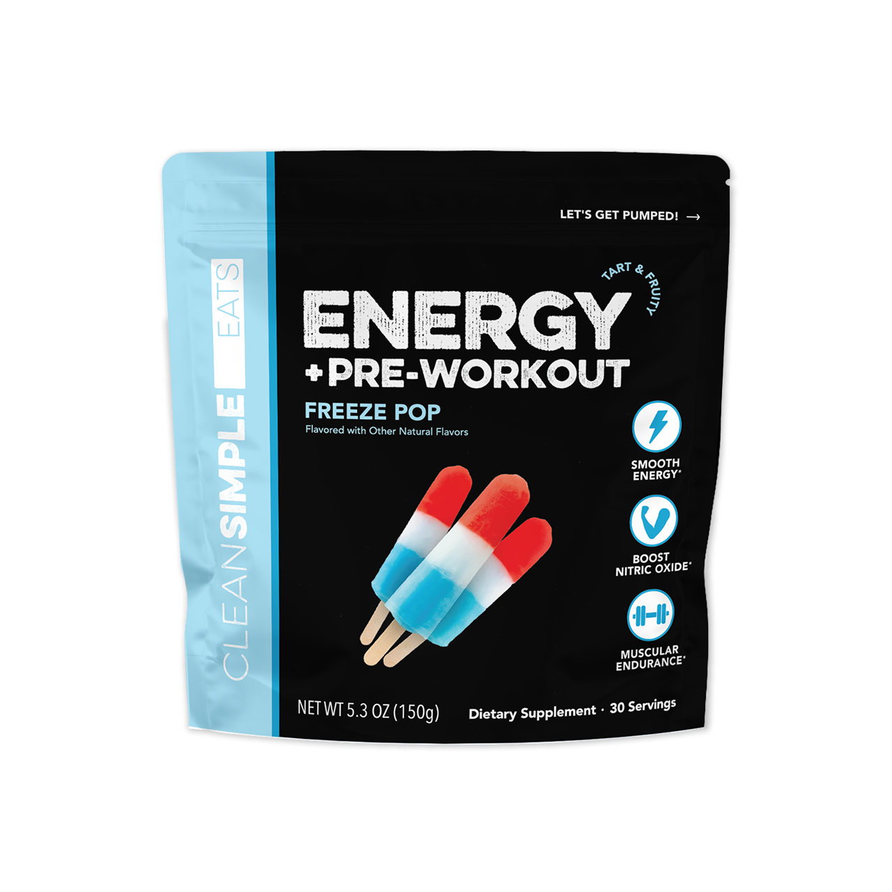 Energy + Pre-Workout: Freeze Pop (30 Servings)