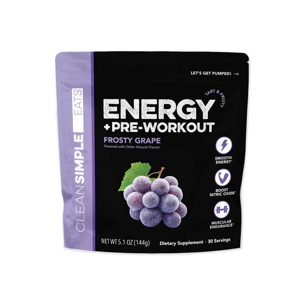 Energy + Pre-Workout: Frosty Grape (30 Servings)