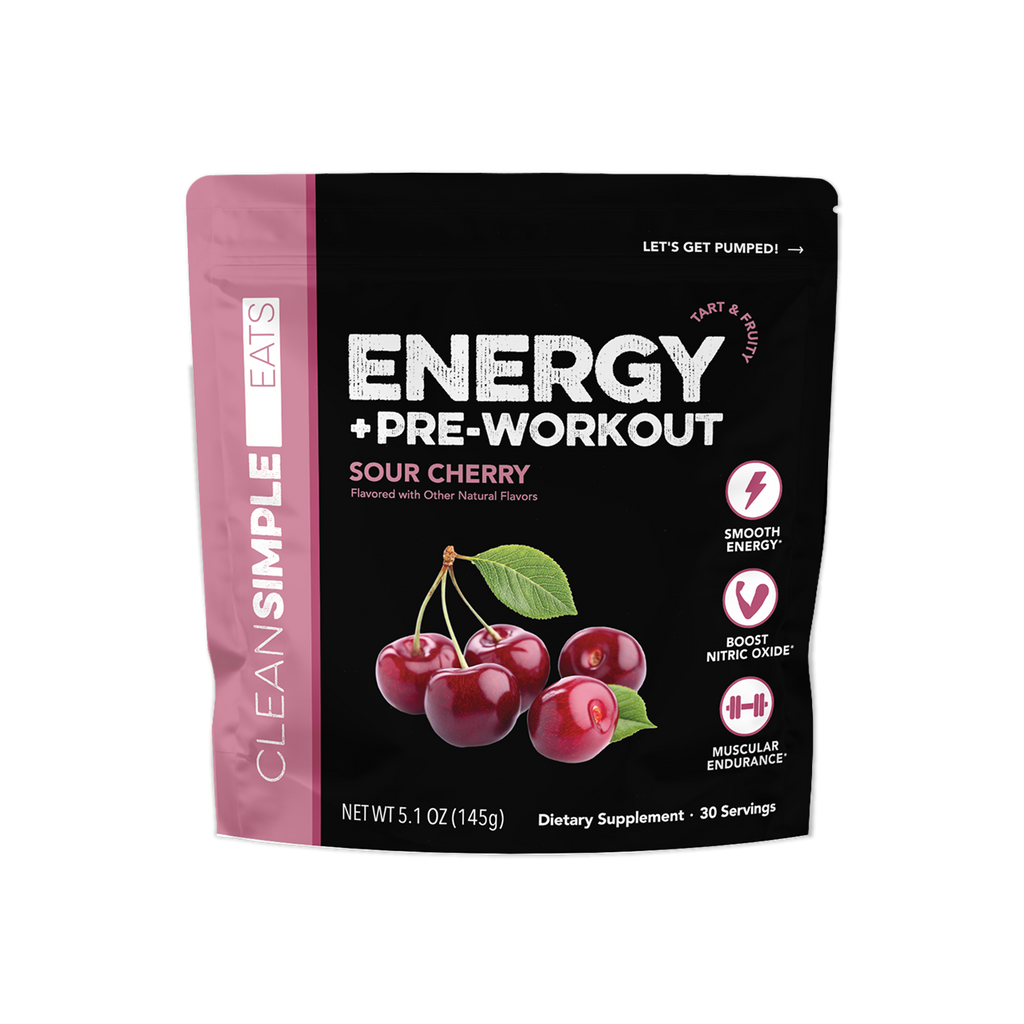 Energy + Pre-Workout: Sour Cherry (30 Servings)