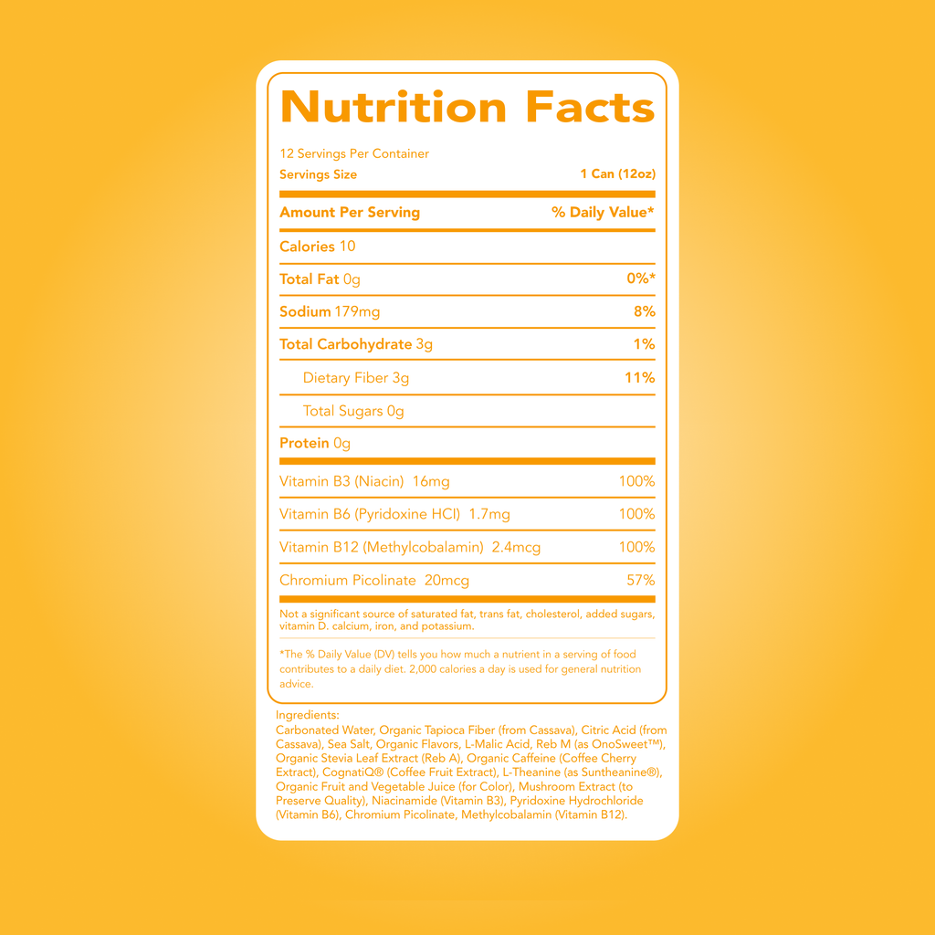 Energy + Focus: Island Sunrise (12-pack)