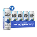 Clear Protein Water: Blue Razz (16 Oz. | 12 Pack)