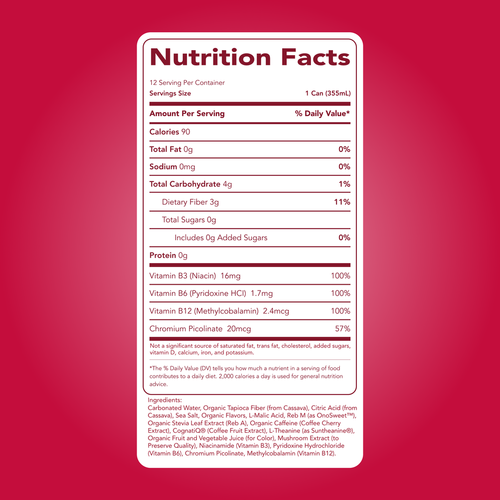 Energy + Focus: North Pole Punch (12-pack)