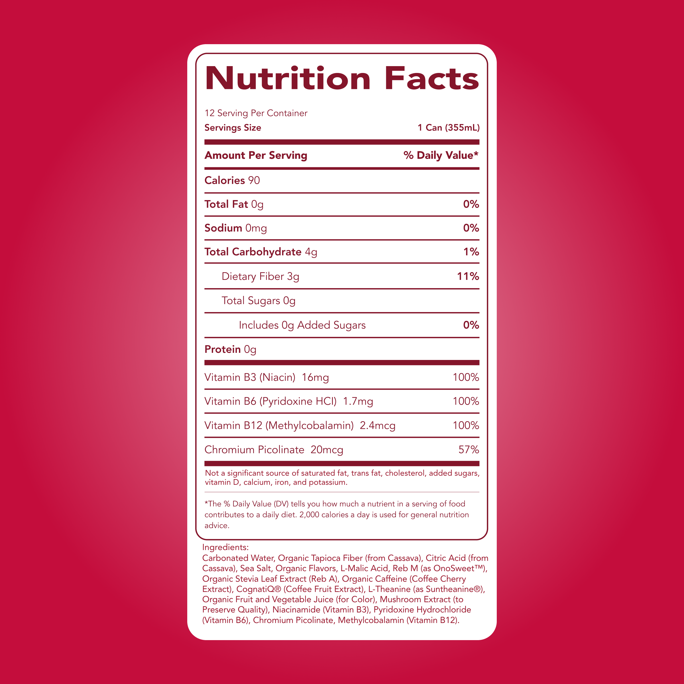 Energy + Focus: North Pole Punch (12-pack)